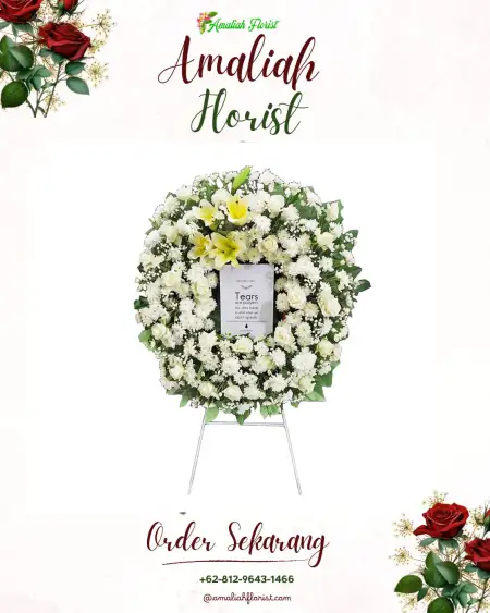 Krans Bunga Duka Pendopo